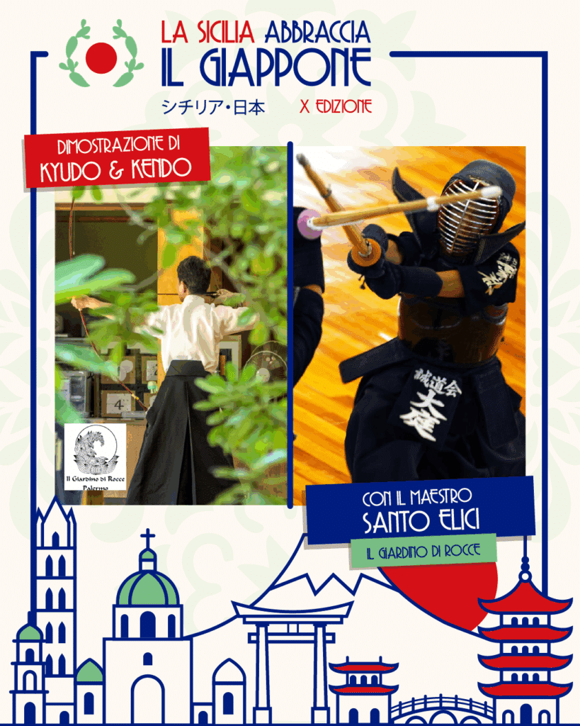 Dimostrazione di Kyudō e Kendō